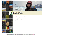 Desktop Screenshot of emilywaltz.com
